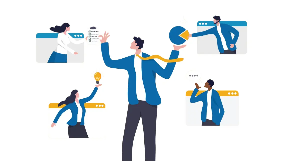 入社後まで伴走する
専門エージェントのチーム体制